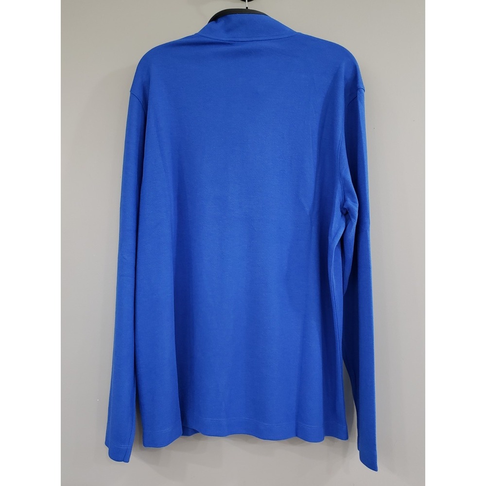 NEW MENS XL CREIGHTON BLUEJAYS NCAA mens quarter zip pullover Shirt basketball - Picture 4 of 5